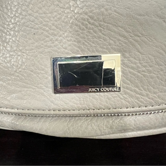 Juicy Couture Rosa vegan leather saddle bag/Crossbody adjustable strap10”x11” - Picture 5 of 15